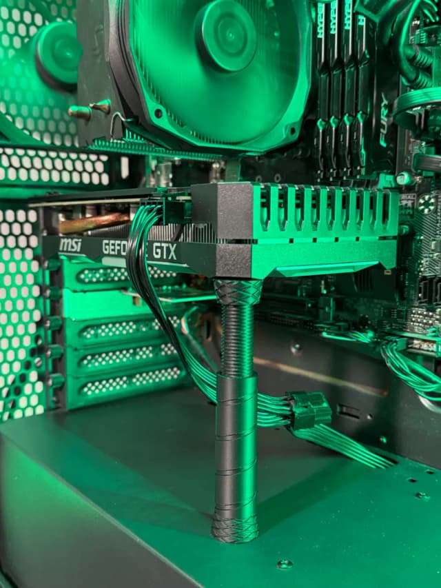 Suporte de GPU ajustável